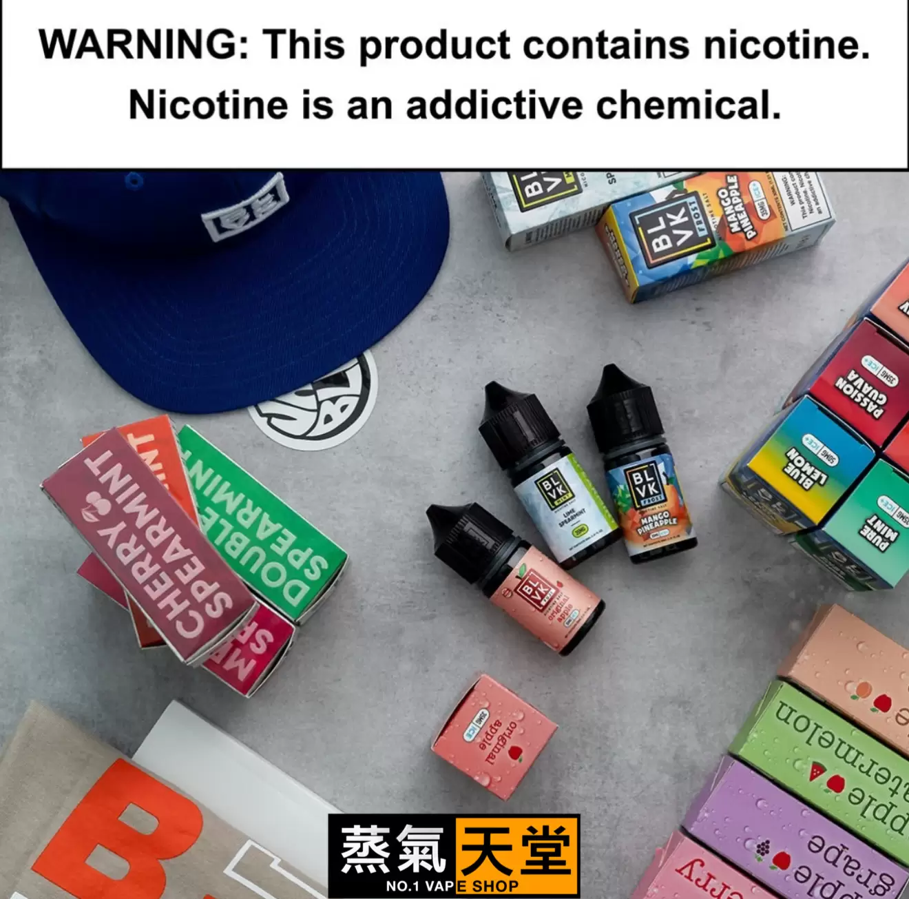 created by photogrid 美國 BLVK 獨角獸 30ML 【無涼系列】